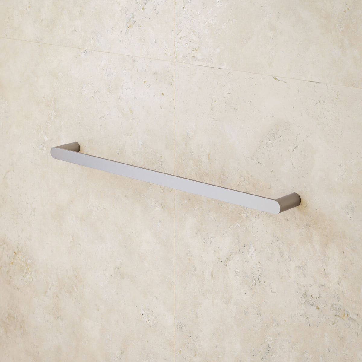 Caroma Urbane II Single Towel Rail 625 mm Brushed Nickel | The Blue Space