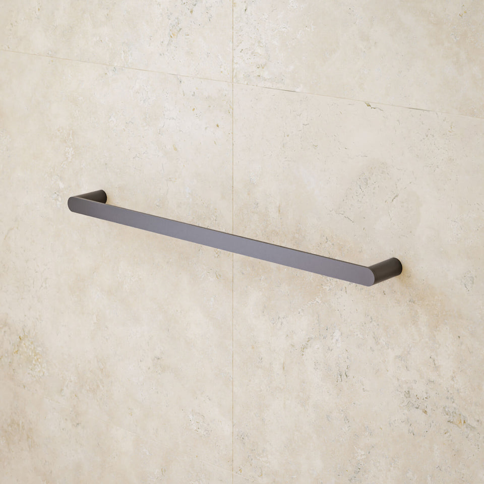 Caroma Urbane II Single Towel Rail 625mm Gunmetal