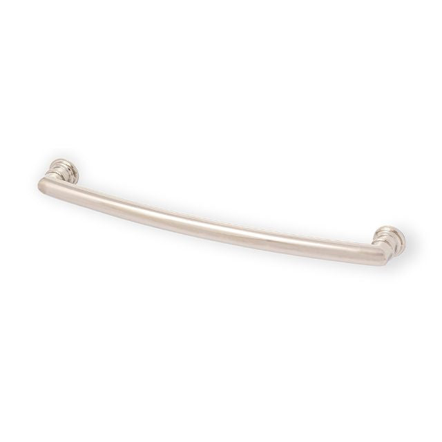 Castella Decade Ridged Handle Polished Nickel