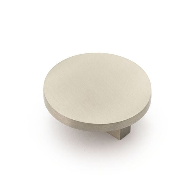 Castella Cove Knob 60mm Dull Brushed Nickel