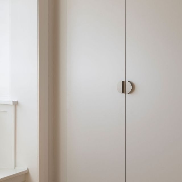 Castella Cove Semi-Circle 90mm Pull Dull Brushed Nickel