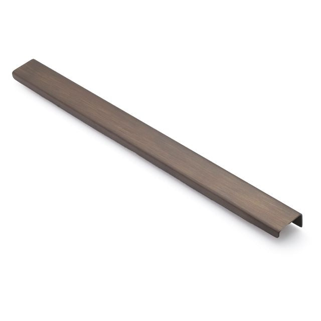 Castella Ledge 400mm Solid Brass Lip Pull Bronze 099.400.47 - The Blue Space