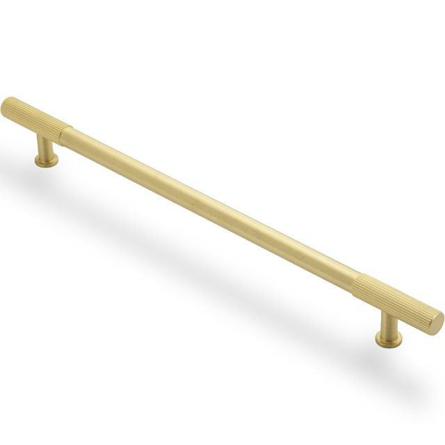 Castella Ridge Handle Satin Brass