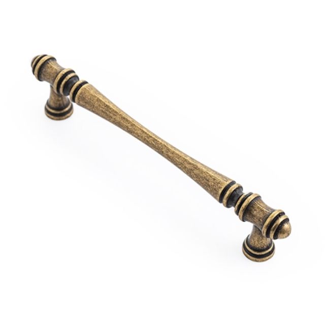Castella Windsor 128mm Handle Antique Brass 150.128.03 - The Blue Space