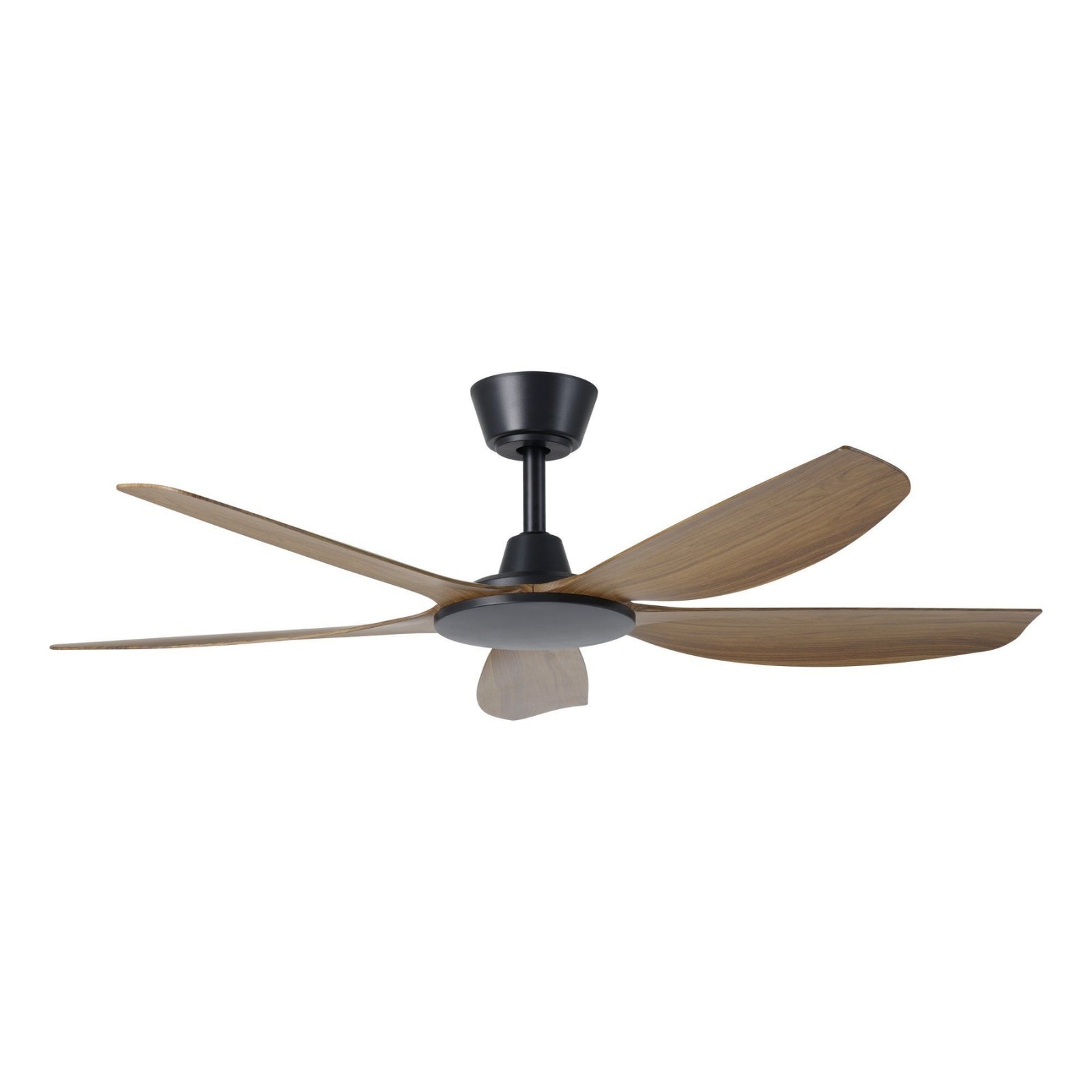Eglo Miami 48 DC Ceiling Fan Black/Teak 20796307 - The Blue Space