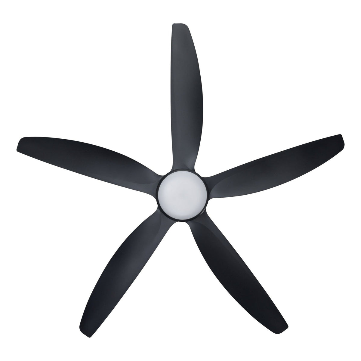 Blades Eglo Miami 60 DC Ceiling Fan with LED Light Black 20796802 - The Blue Space