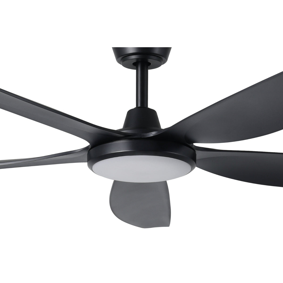 Details Eglo Miami 60 DC Ceiling Fan with LED Light Black 20796802 - The Blue Space