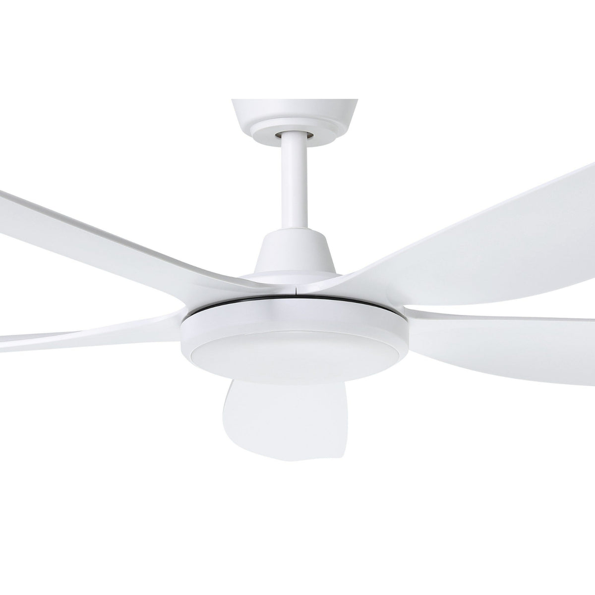 Details Eglo Miami 60 DC Ceiling Fan with LED Light White 20796801 - The Blue Space
