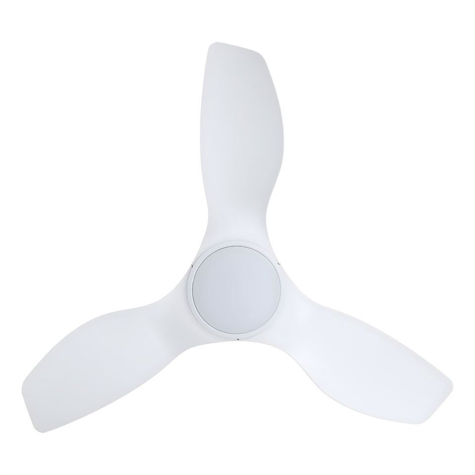 Eglo Surf 40 DC Ceiling Fan with LED Light White