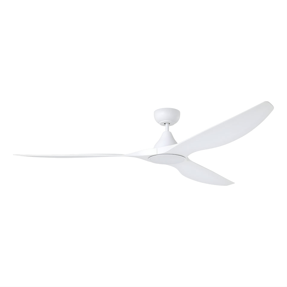 Eglo Surf 72 DC Ceiling Fan with LED Light White