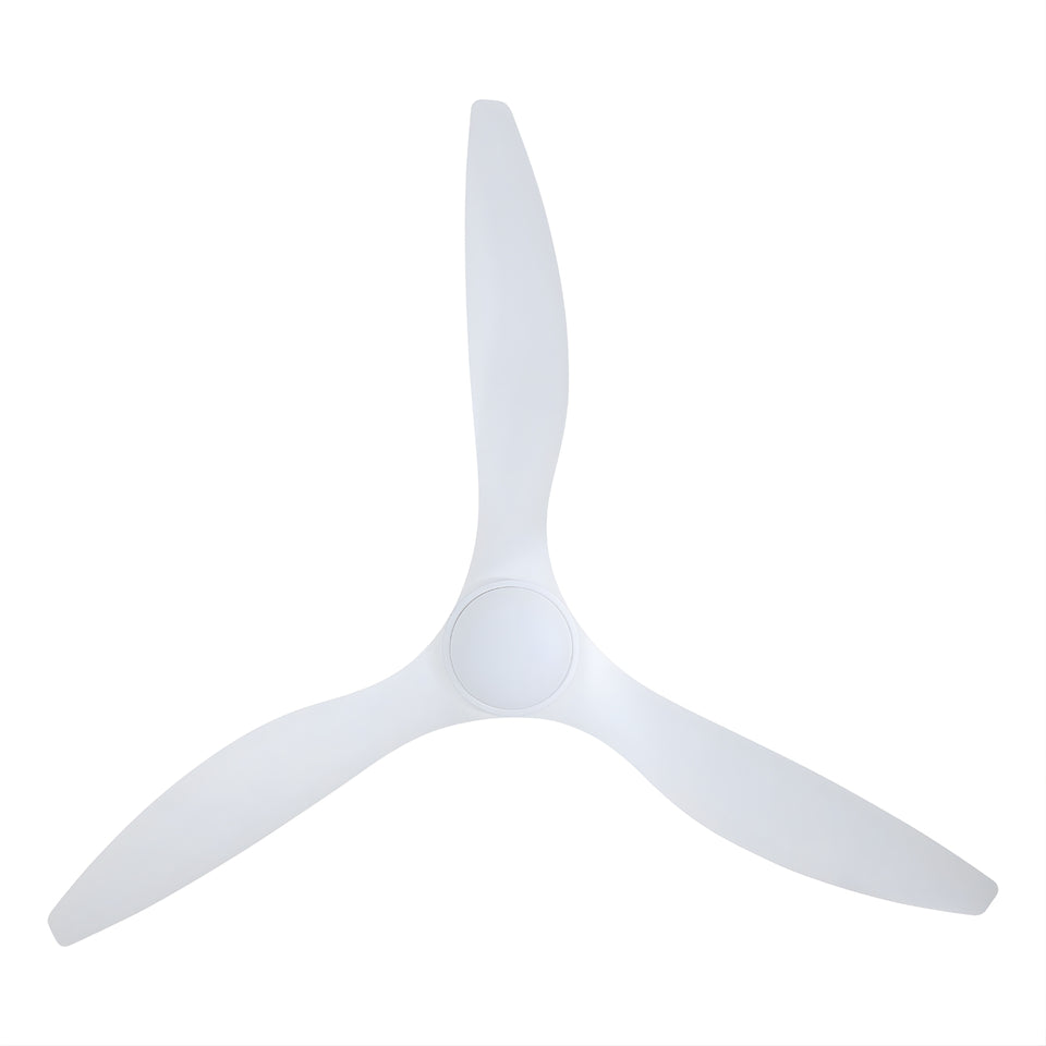Eglo Surf 72 DC Ceiling Fan with LED Light White