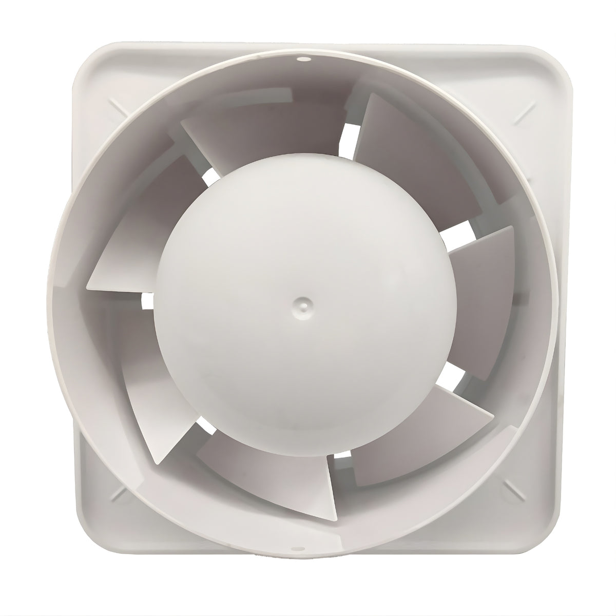 Details Fanco Dynamic 100mm Duct Square Exhaust Fan Matte White W-EMVUDY11-MWH - The Blue Space