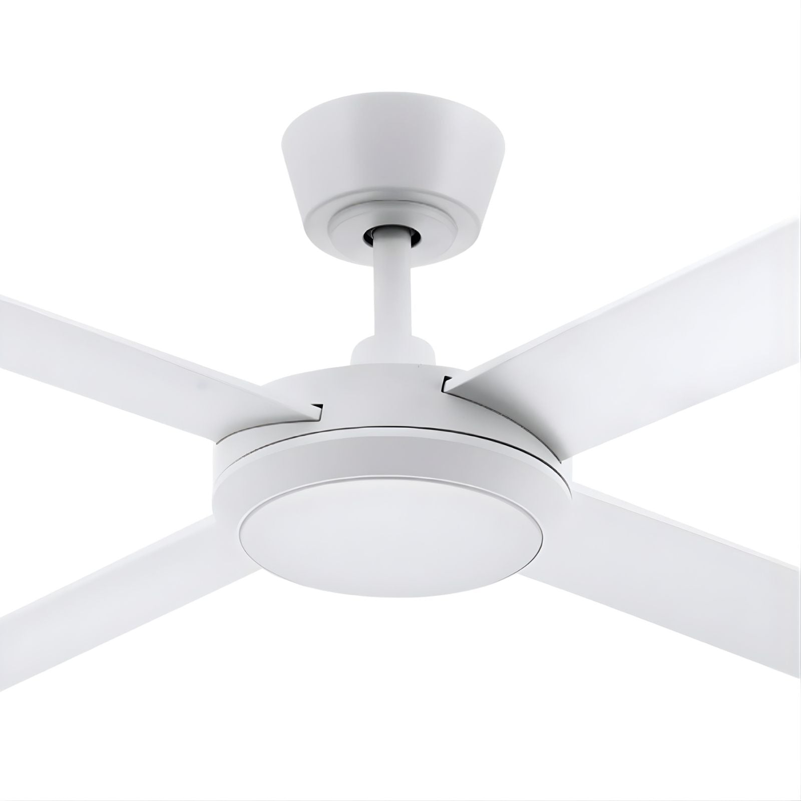 Motor Fanco Eco Silent Pro 52'' (132cm) DC Ceiling Fan with LED Light White F1121/101C - The Blue Space