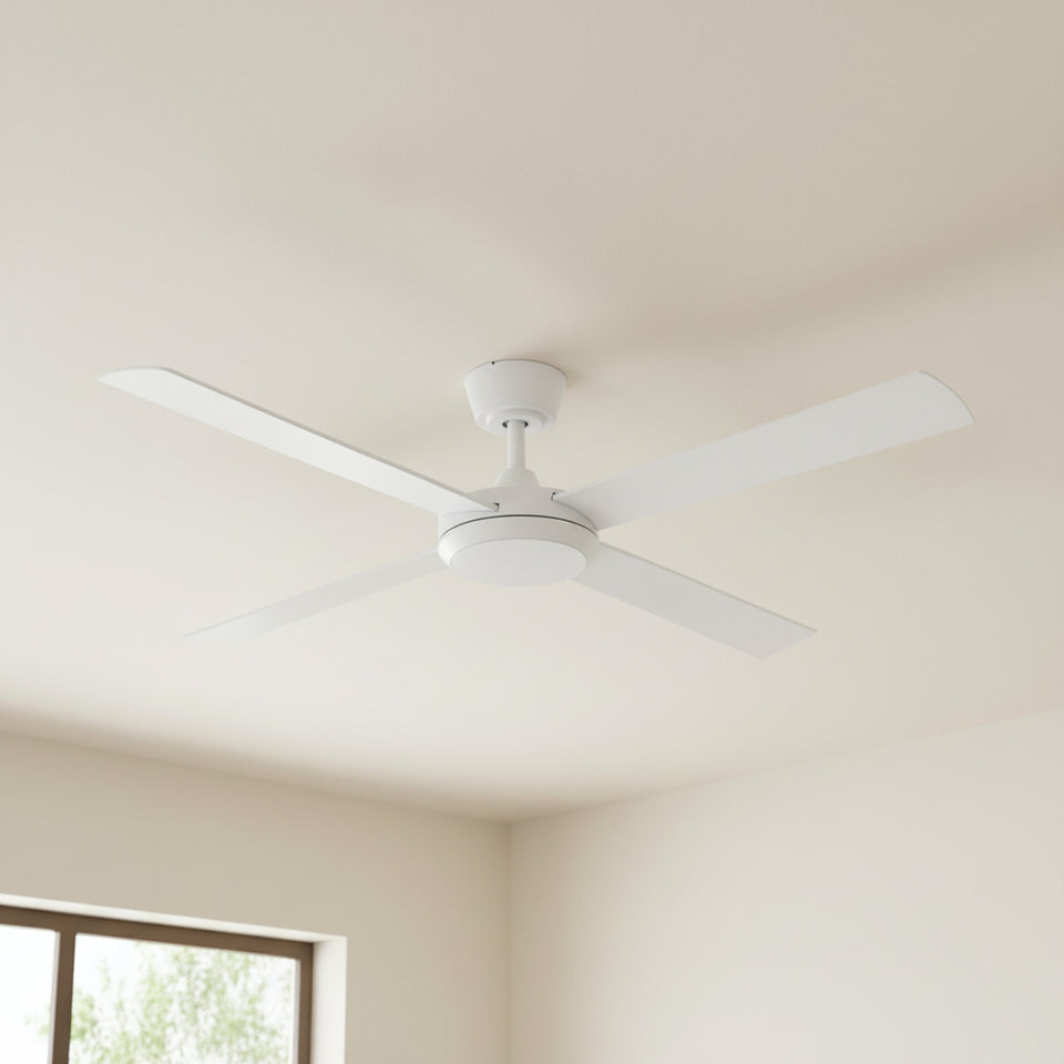 Fanco Eco Silent Pro 56'' (142cm) DC Ceiling Fan with LED Light White