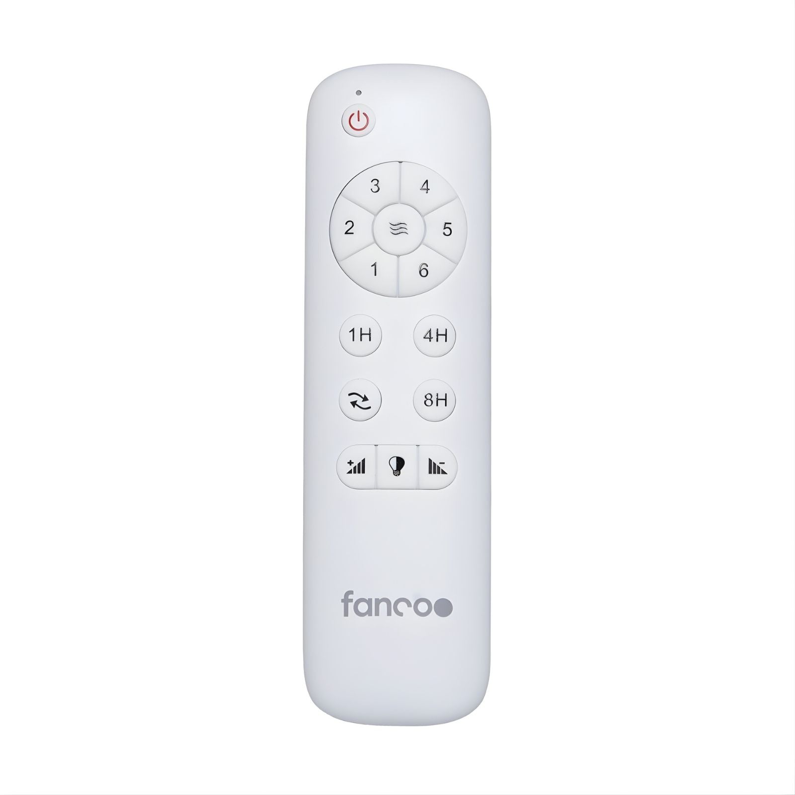 Remote Fanco Eco Silent Pro 56'' (142cm) DC Ceiling Fan with LED Light Black F1141/202C - The Blue Space