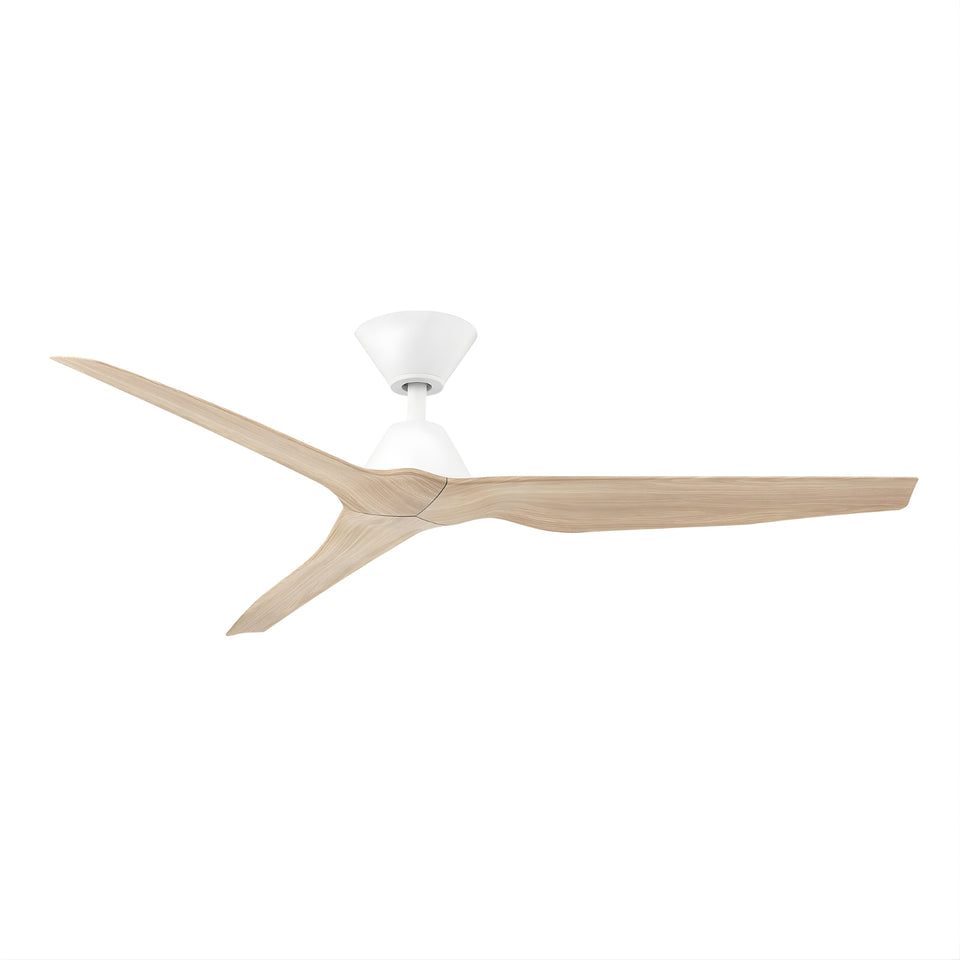 Fanco Infinity-iD v3 54'' (137cm) DC Ceiling Fan White and Beechwood