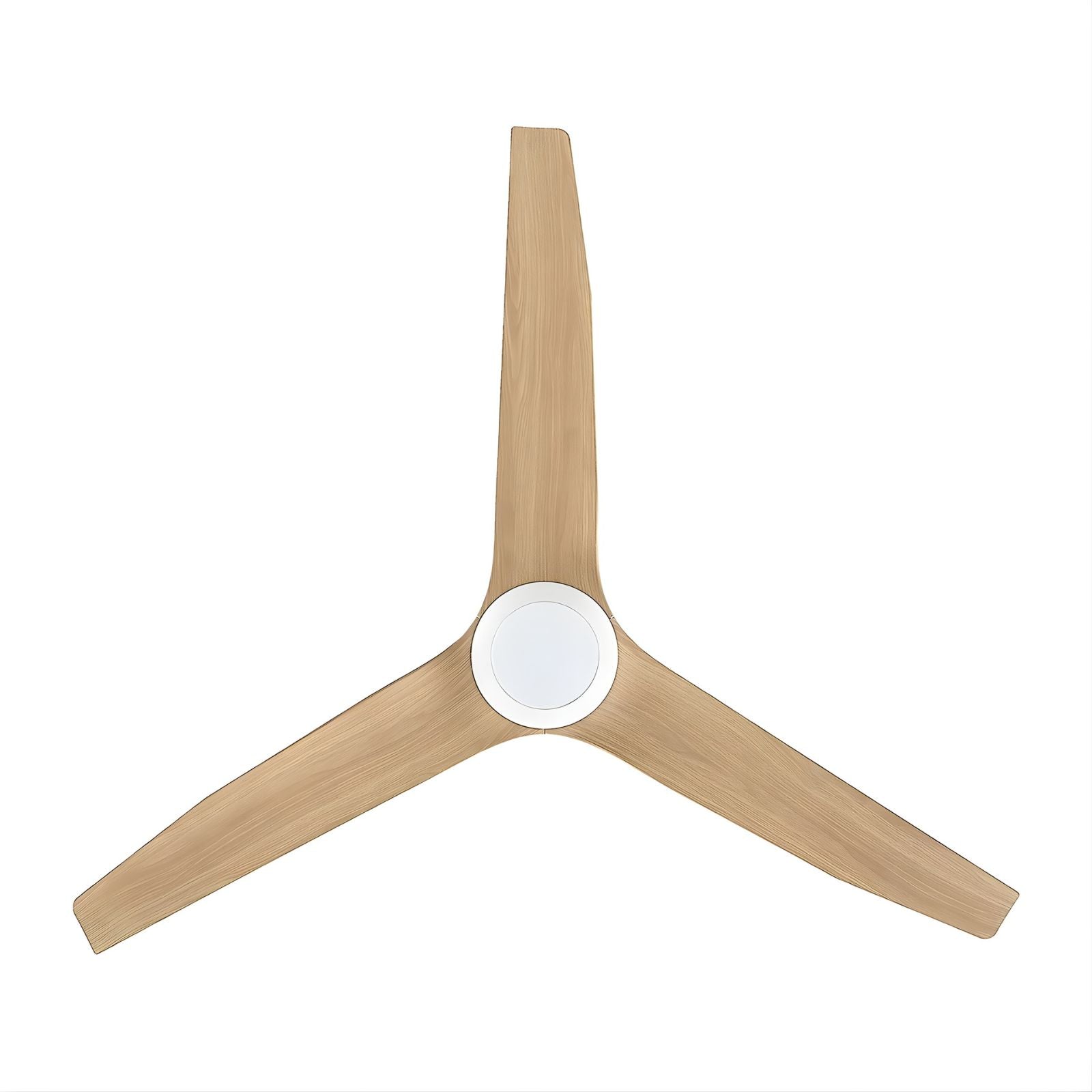 Blades Fanco Infinity-iD v3 54'' (137cm) DC Ceiling Fan with LED Light White and Beechwood F8031/121C - The Blue Space