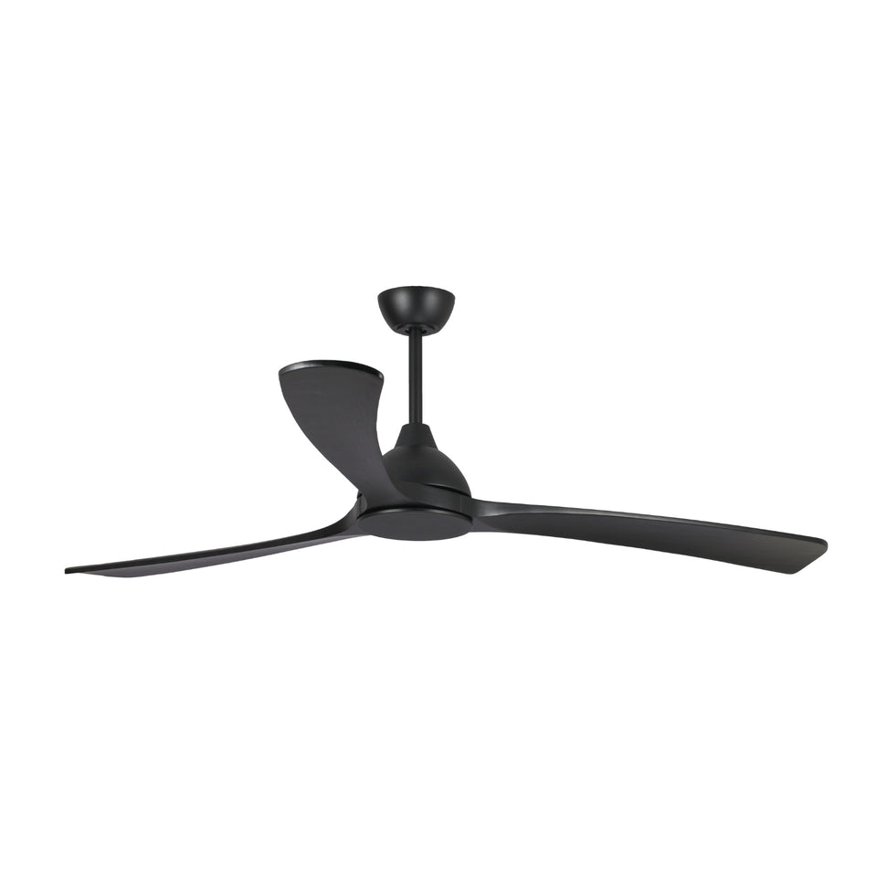 Fanco Sanctuary 70'' (178cm) DC Ceiling Fan - Black and Black Timber