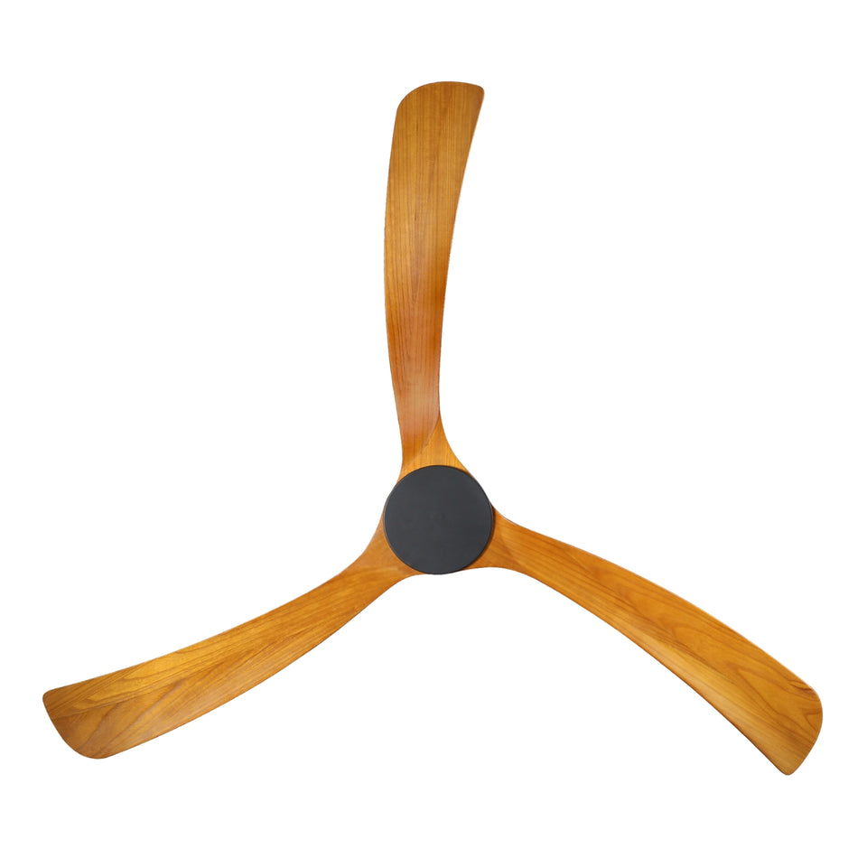 Fanco Sanctuary 70'' (178cm) DC Ceiling Fan - Black and Teak