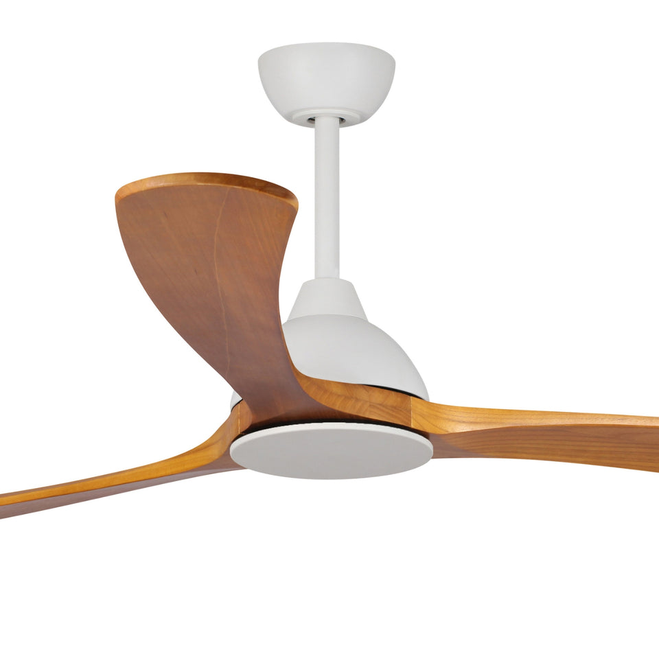 Fanco Sanctuary 70'' (178cm) DC Ceiling Fan - White and Teak