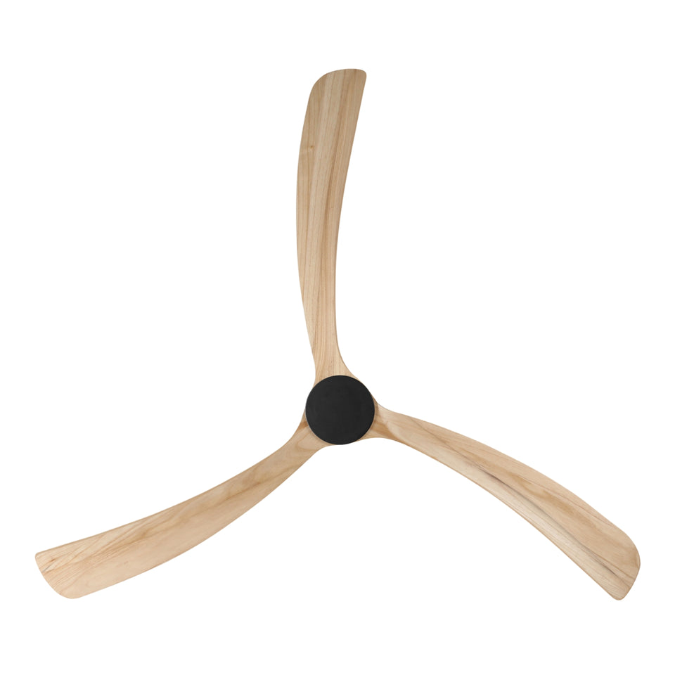 Fanco Sanctuary 86'' (218cm) DC Ceiling Fan - Black and Natural