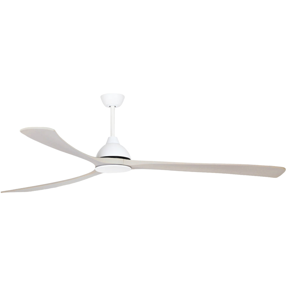 Fanco Sanctuary 92'' (234cm) DC Ceiling Fan - White and Whitewash
