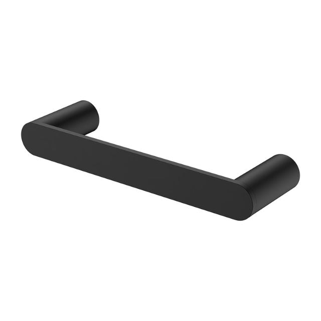 Fienza Empire Slim Hand Towel Rail 220mm Matte Black