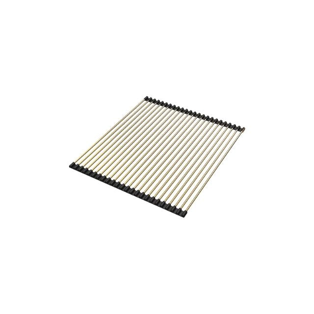 Fienza Hana Sink Drainer Roller Rugged Brass 420X450X5mm