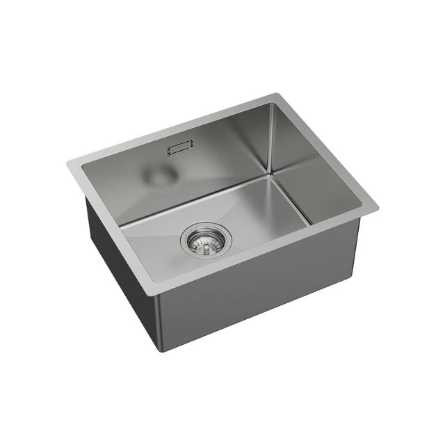 Fienza Hana Laundry Sink 39L With Overflow Top/Undermount 510X420X230mm