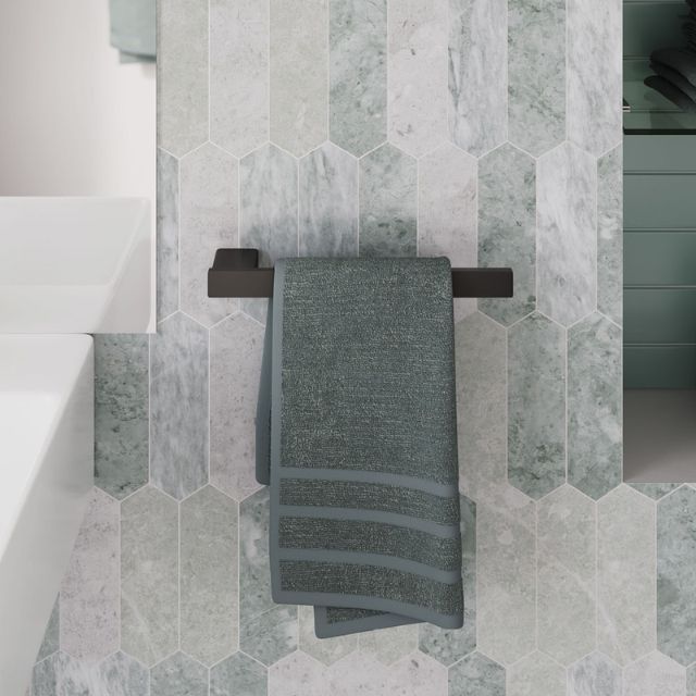 Fienza Tono Hand Towel Holder 250mm Matte Black