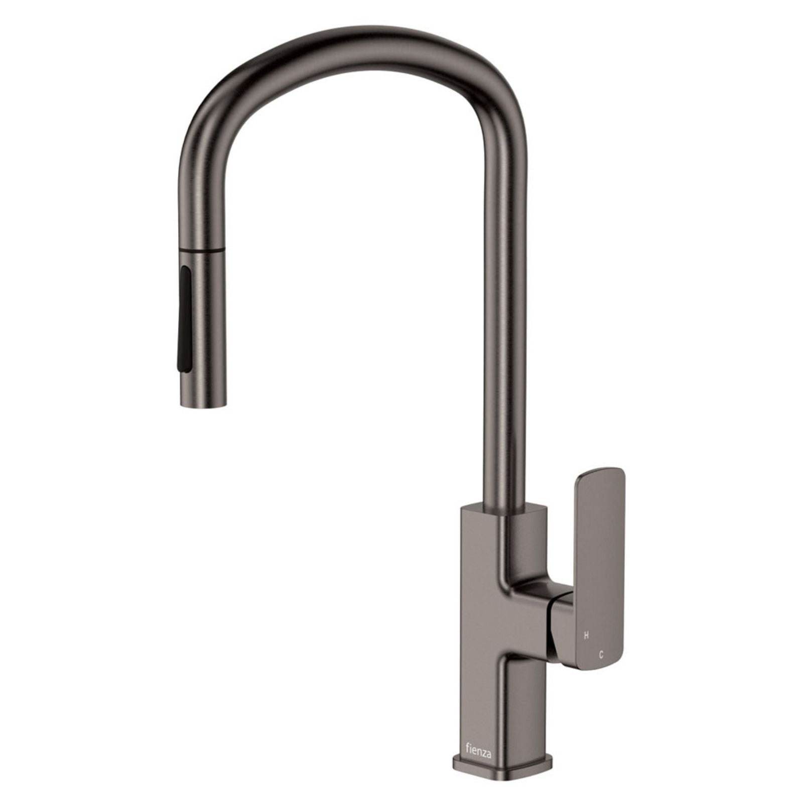 Fienza Tono Pull Out Sink Mixer Gun Metal 233108GM-LF - The Blue Space