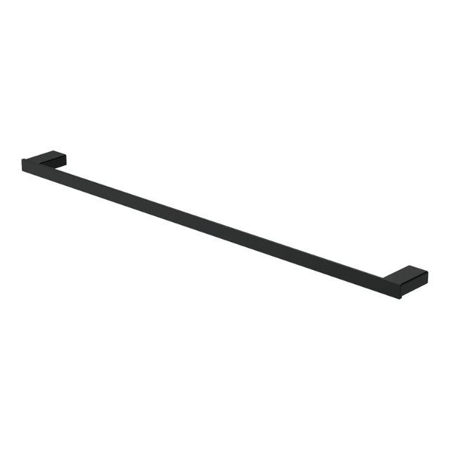 Fienza Tono Single Towel Rail 810mm Matte Black