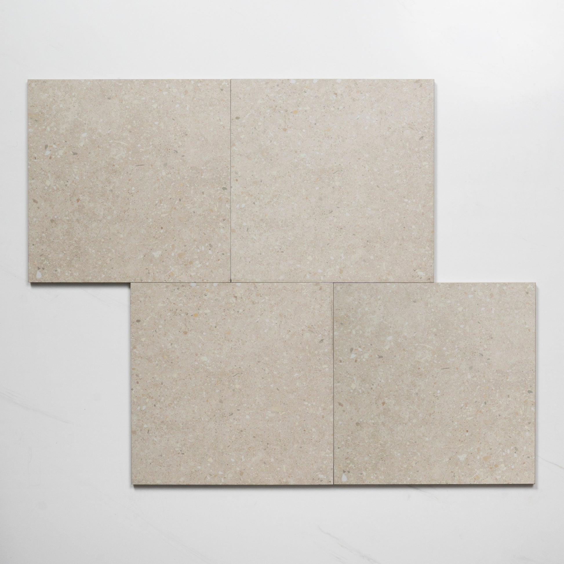 Pattern Lay Frankie Vanilla Matte Porcelain Tile P3 300 x 300mm FRAWHM1 - The Blue Space