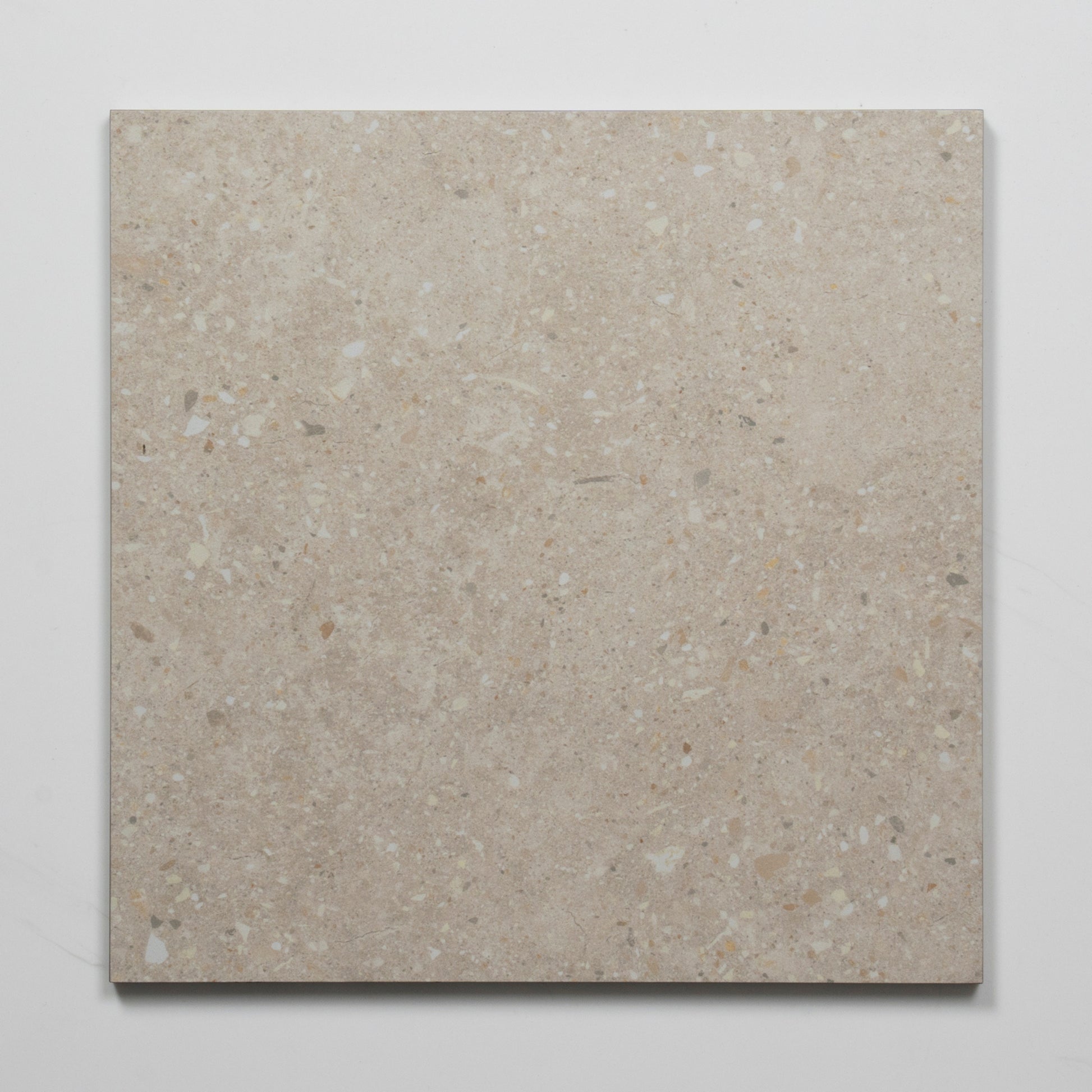 SIngle no Hand Frankie Vanilla Matte Porcelain Tile P3 300 x 300mm FRAWHM1 - The Blue Space