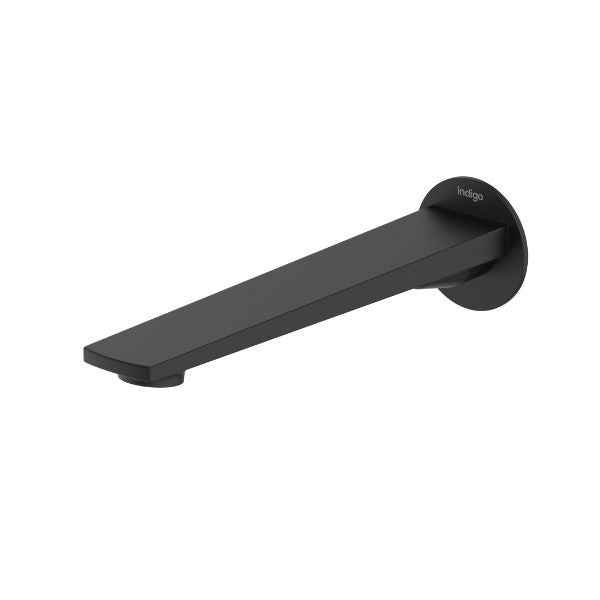 Indigo Savina Bath/Basin 225mm Spout Matte Black