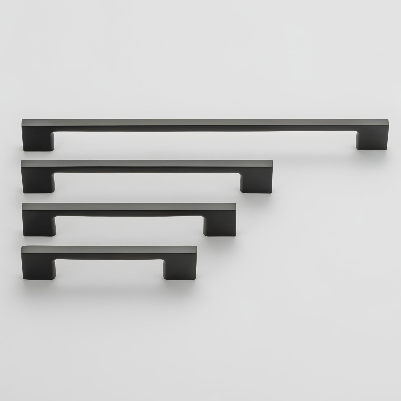 New All Size Iver Cali 96mm Cabinet Pull Handle Matte Black SDG-0526 - The Blue Space