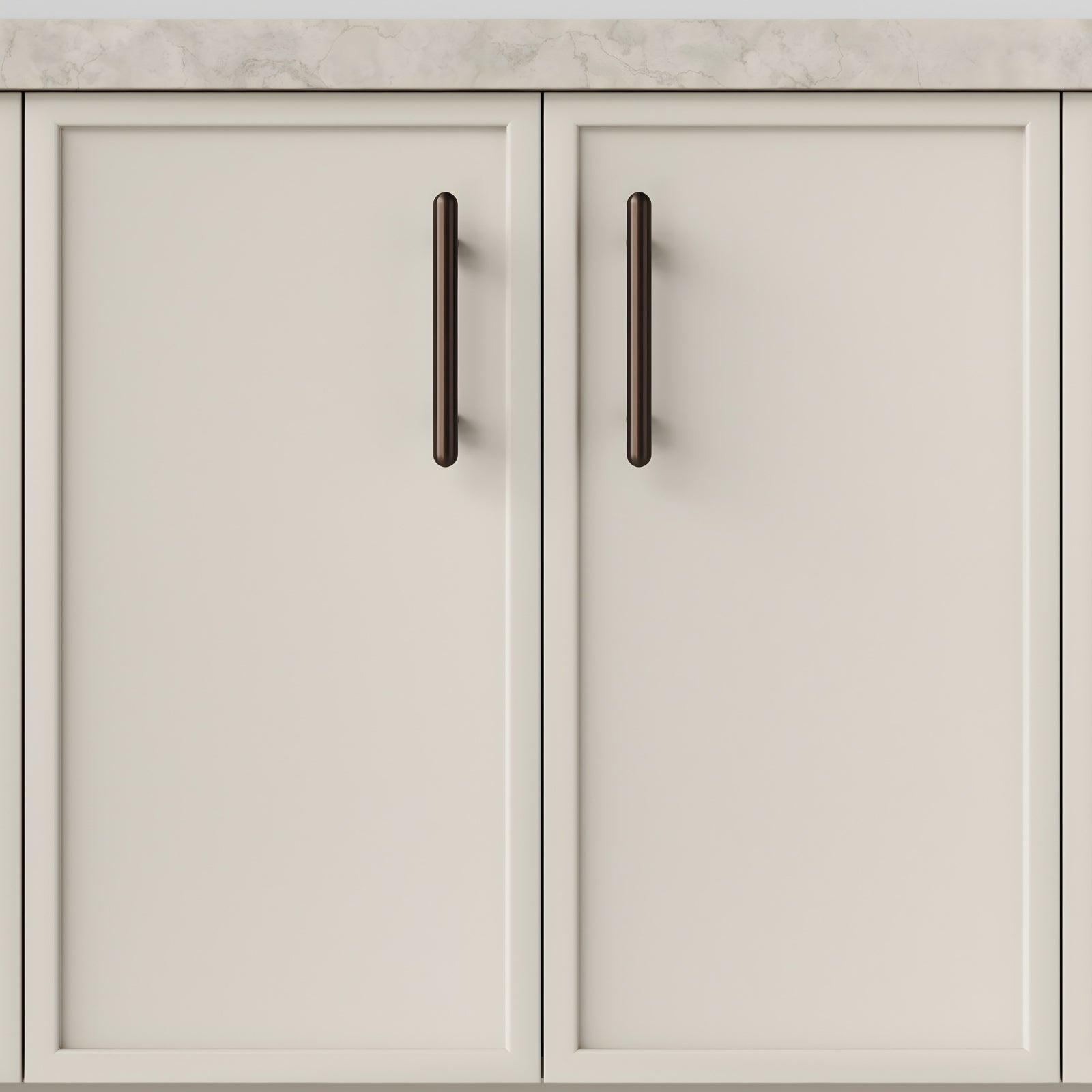 Hero Iver Puerto 128mm Cabinet Pull Handle Signature Brass 24032 - The Blue Space