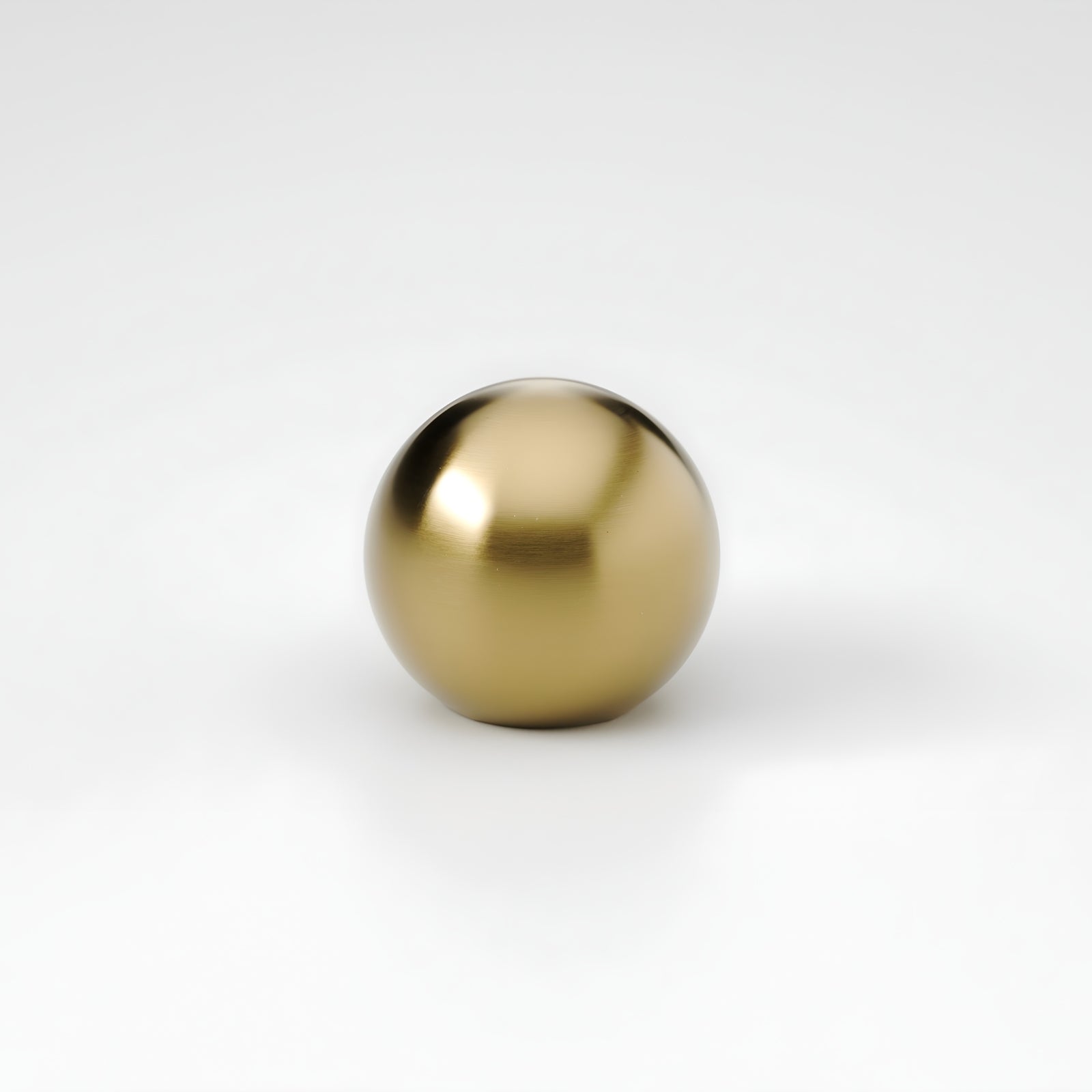 Detail Iver Puerto 32mm Cabinet Knob Brushed Gold PVD 24080 - The Blue Space