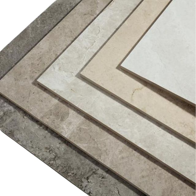 Variations Ivory Tilly Tundra Stone Tile 3D Honed 600 x 600 x 10mm Porcelain 66TUNIH - The Blue Space