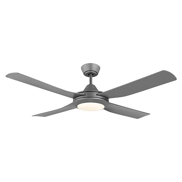 Eglo Bondi 52" 132cm Ceiling Fan with 20W LED CCT Light - Titanium - The Blue Space