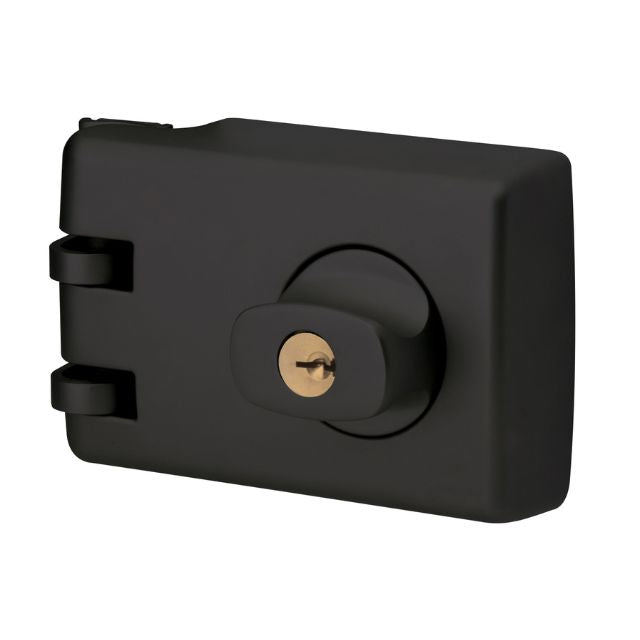 Lockwood 355 Double Cylinder Deadlock Matte Black