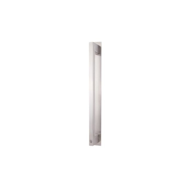 Lockwood Paradigm Pull Handle Lockset - Double Cylinder Deadbolt Stainless Steel