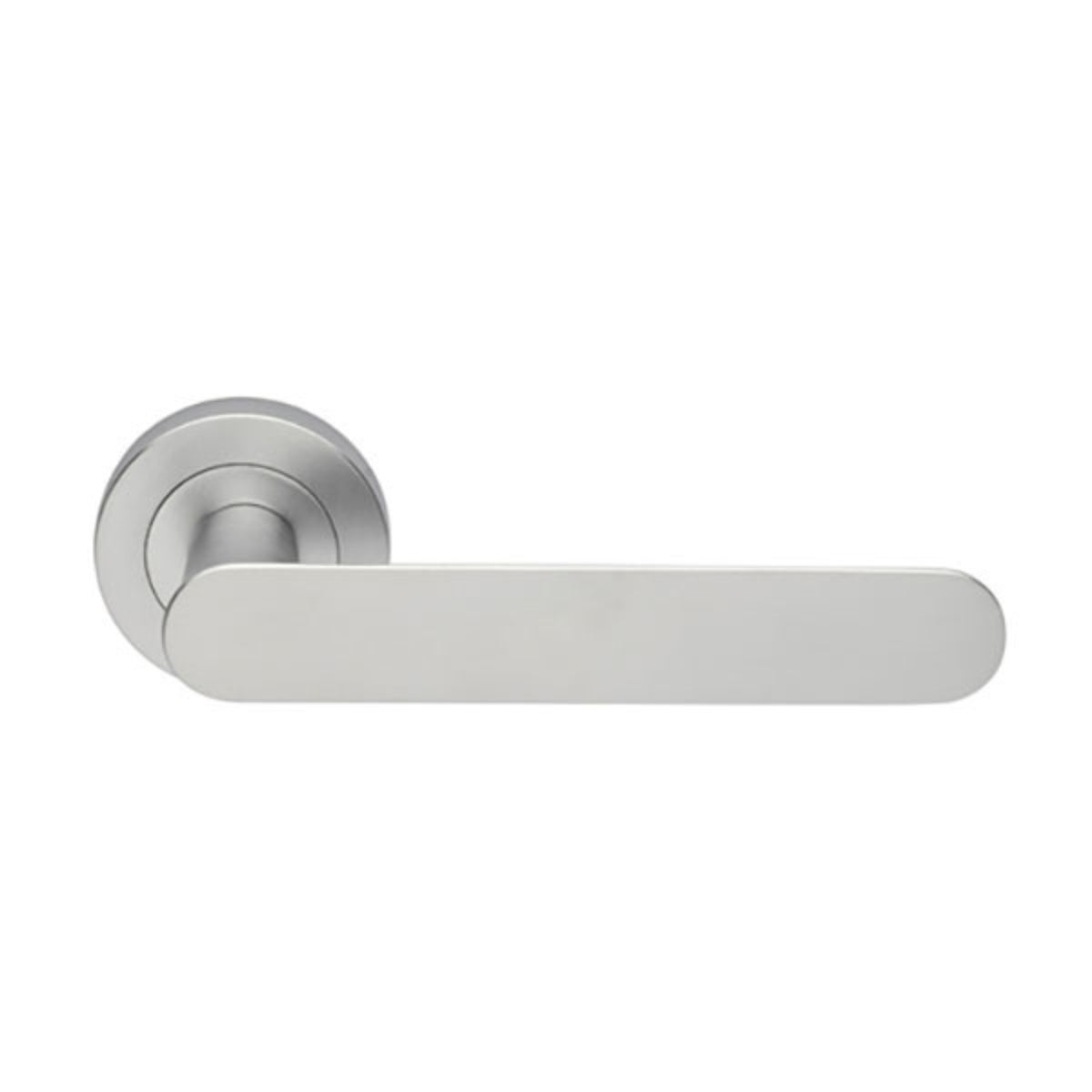 Manital Ratio Privacy Door Handle Set Satin Chrome MAN-RTPF-CSA-SC - The Blue Space