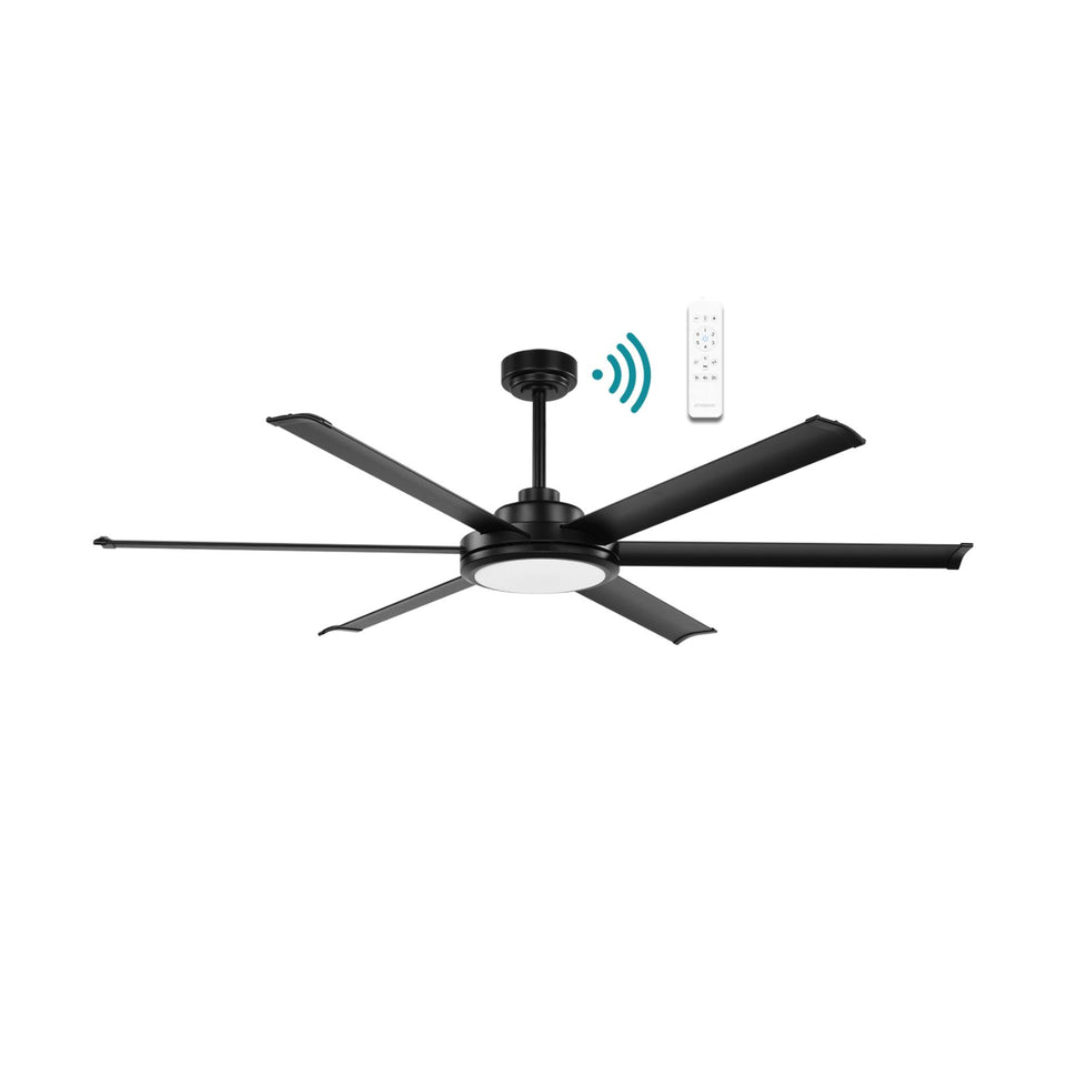 Martec Albatross II 1830mm DC Ceiling Fan with Light Matte Black