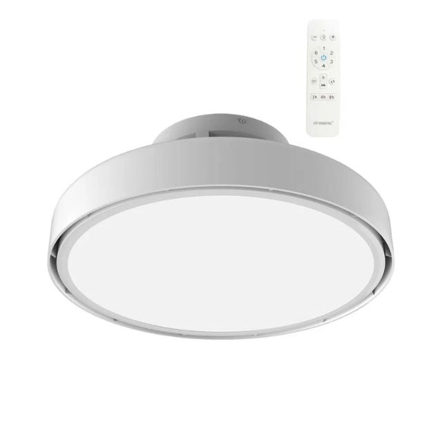 Martec Fantom DC 480mm Bladeless Ceiling Fan with LED Light White