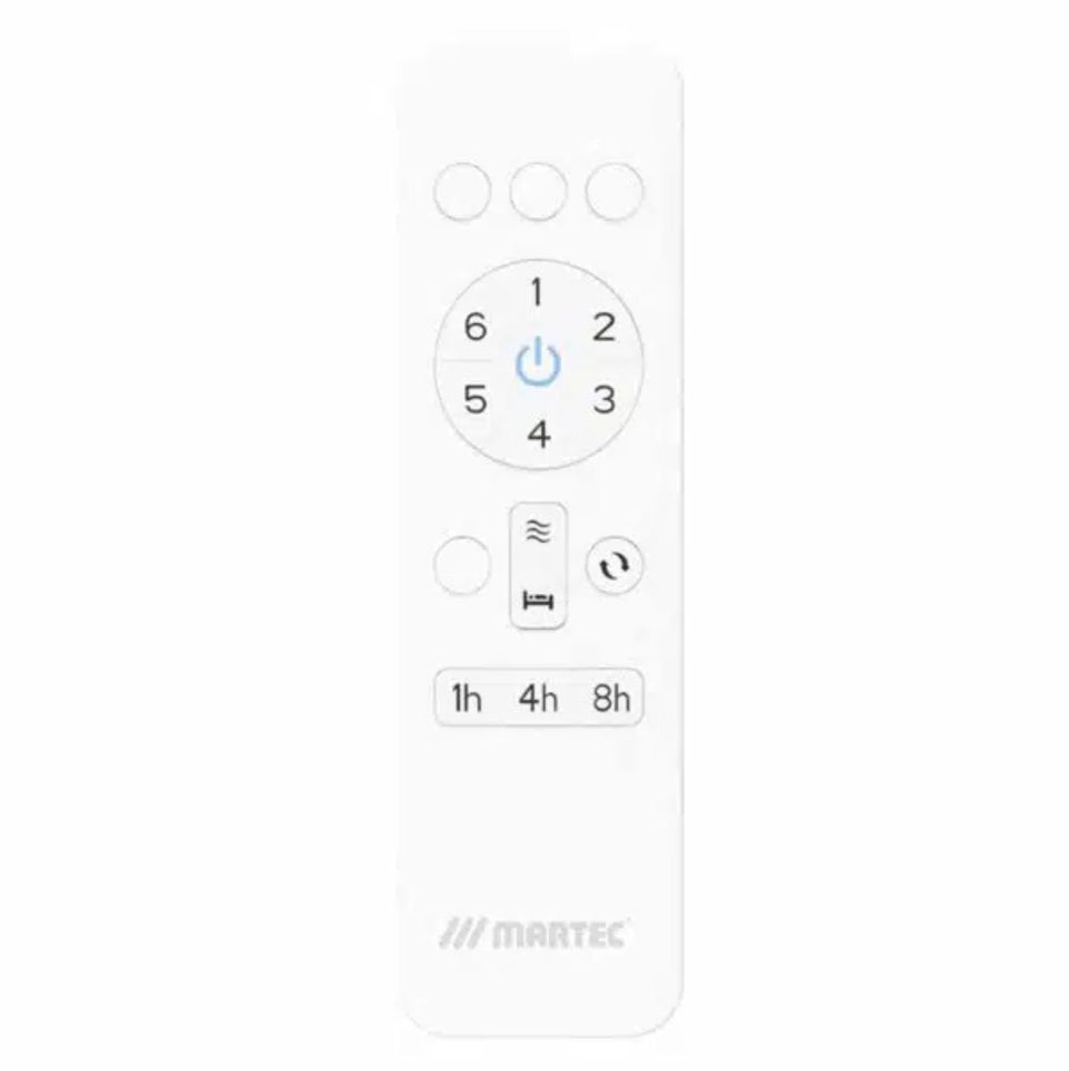 Martec Newport 1420mm DC Ceiling Fan White/Oak