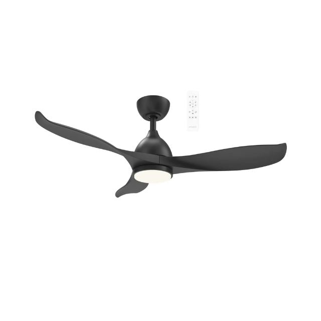 Martec Scorpion DC 1066mm Ceiling Fan with LED Light Matt Black