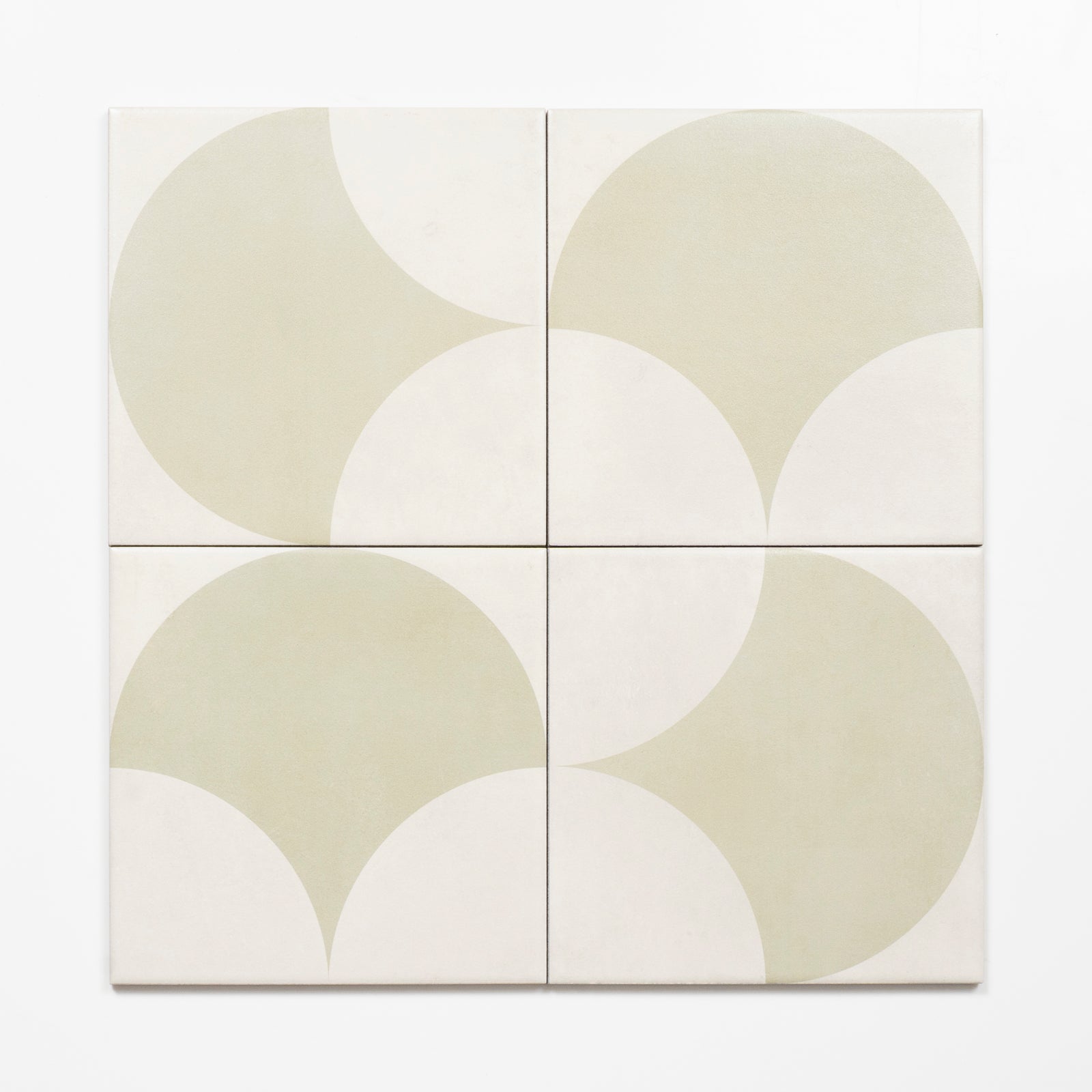 Pattern no Hand Meander Green Fish Scale Porcelain Tile P3 200 x 200mm 2TIFSAD - The Blue Space
