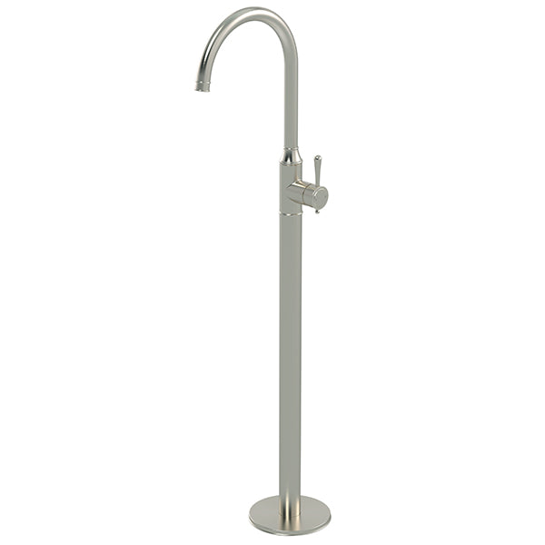 Meir Harrington Freestanding Bath Mixer Brushed Nickel