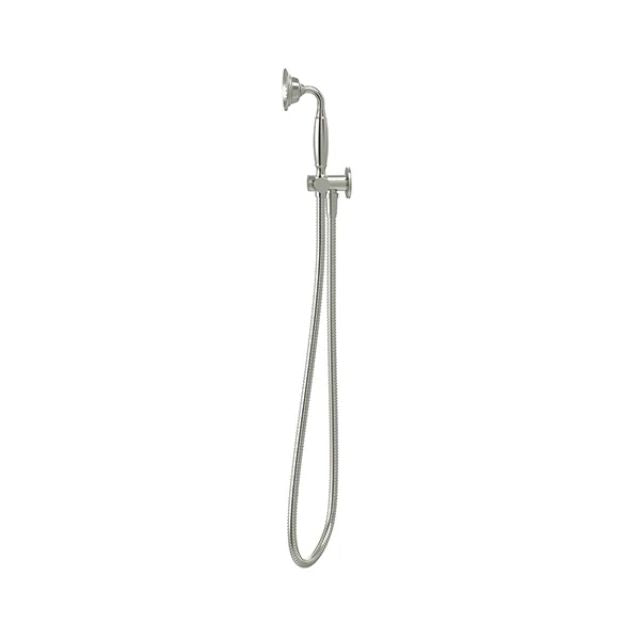 Side Meir Harrington Hand Shower on Swivel Bracket Brushed Nickel HZ06-PVDBN - The Blue Space